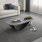 Grey Oval Coffee Tables You'll Love | Wayfair